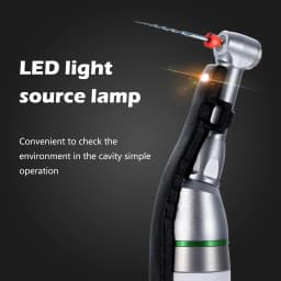 SANDENT Dental Endodontic Cordless LED Endo Motor 16:1 Contra Angle Handpiece for Root Canal Therapy
