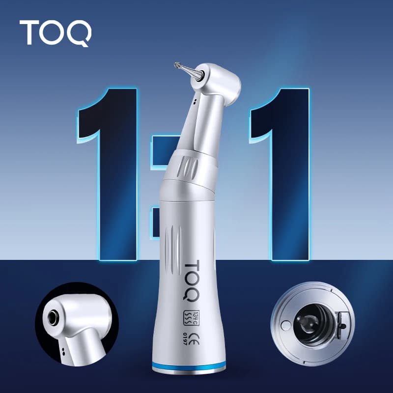 Contra Angle With Inner Water Spray Dental Low Speed Air Turbine Handpiece Designed Dentists Clinical for Dentistry