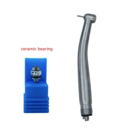 Dental High Speed Handpiece Non-LED Light Push Button Anti Retraction Air Turbine Handle Cartridge Rotor Dentista Tools
