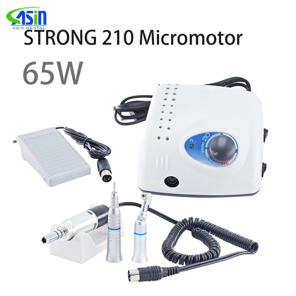 65W Strong 210 Nail Drills Manicure Pedicure Machine Electric Strong Nail File Polishing 35000RPM Nails Art Grinding Device
