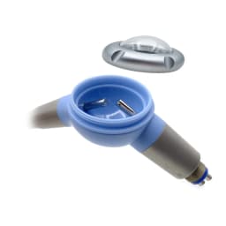 JUMTOP Dental Air Polisher Full Titanium Body Teeth Cleaning Handpiece Teeth Stain Removal Polishing Tool