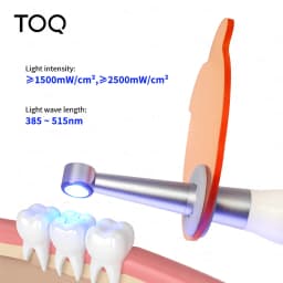 1 Second Wireless LED Curing Light 2500mW/cm² Resin Cure 1 Second Curing Lamp Photopolymerize Lamp Equipment Dentistry Machine