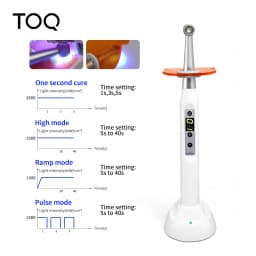 1 Second Wireless LED Curing Light 2500mW/cm² Resin Cure 1 Second Curing Lamp Photopolymerize Lamp Equipment Dentistry Machine