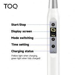 1 Second Wireless LED Curing Light 2500mW/cm² Resin Cure 1 Second Curing Lamp Photopolymerize Lamp Equipment Dentistry Machine