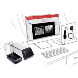 JUMTOP Dental Digital Imaging Phosphor Plate Psp Scanner High Definition Teeth X-ray Image Board Scanner