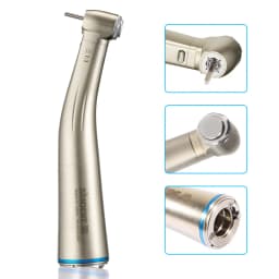 1:1 Ratio Contra Angle Dental Fiber Optic Low Speed Inner Spray fit FG1.6 / CA2.35mm Burs Pneumatic Tools Fit K-AVO N-SK