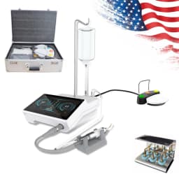 Surgery Pro Dental Piezosurgery Unit Ultrasonic Piezo Bone Cutter Surgery Electric Motor Machine + 6Tips fit EMS Woodpecker