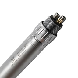 Dental LED Fiber Optic High Speed turbine Push Button Handpiece & 6 Hole Quick Coupler 360° Swivel Fit KaVo Style