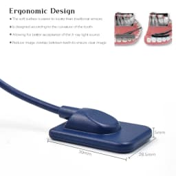 JUMTOP Dental Sensor X Ray High Frequency Digital Intraoral HD Imaging System Image for X-ray Unit