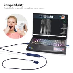JUMTOP Dental Sensor X Ray High Frequency Digital Intraoral HD Imaging System Image for X-ray Unit