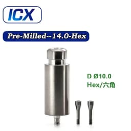 For ICX Implant System Dental Healing Abutment Healing Cap Cover Screw Lab Analog Digital Analog Multi Unit Straight Abutment