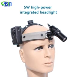 5W Dental LED Head Light Lamp Brightness Spot Ajustable Dental Lab Headlamp Surgical Headlight