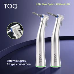 20:1 Ti Max LED Fiber Optic Dental Implant Contra Angle Handpiece Low Speed Air Turbine Handpiece for Implant Surgery