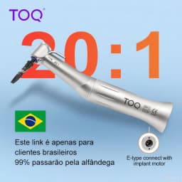 Sg20 Contraangulo Dental Low Speed Handpiece 20:1 Reduction Implant Surgery Contra Angle Handpiece Air Turbine