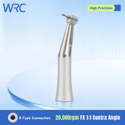 Dental FX 1:1 Low Speed Contra Angle Handpiece Push Button External Water Spray Fit E-type Air Motor Dentist Polishing Tool