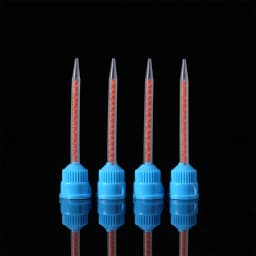 50/100PCS Dental Mixing Tips 1:1 Dental Silicone Tips Printing Gun Mixing Tips Dental Materials Dental Supplies Mixing Tube