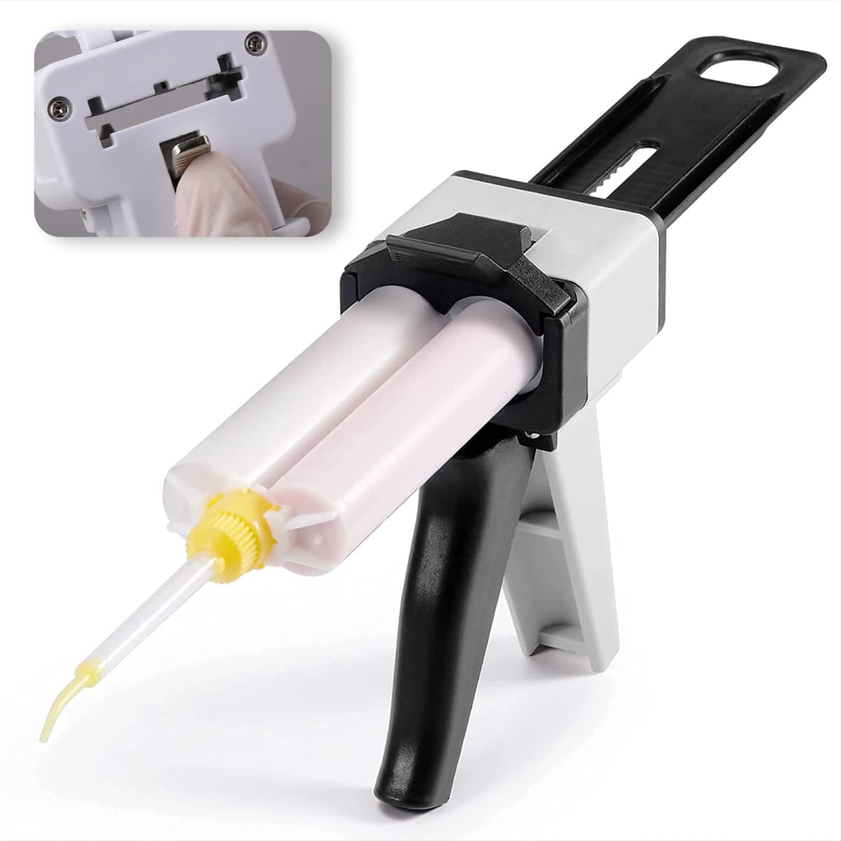 50/100PCS Dental Mixing Tips 1:1 Dental Silicone Tips Printing Gun Mixing Tips Dental Materials Dental Supplies Mixing Tube