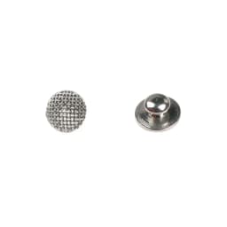 10Pcs Dental Orthodontics Lingual Buttons Metal Clear Ceramic Composite for Brackets Ortodoncia