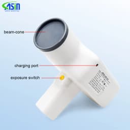 DEASIN Dental Hand-held Portable High Frequency X-ray unit machine with Digital Sensor Rvg dental image system