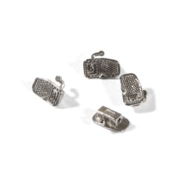 50Sets/Box Dental Ortho Metal Bondable Monoblock Orthodontic Buccal Tubes 022 For 1st Molar MBT/Roth Tube