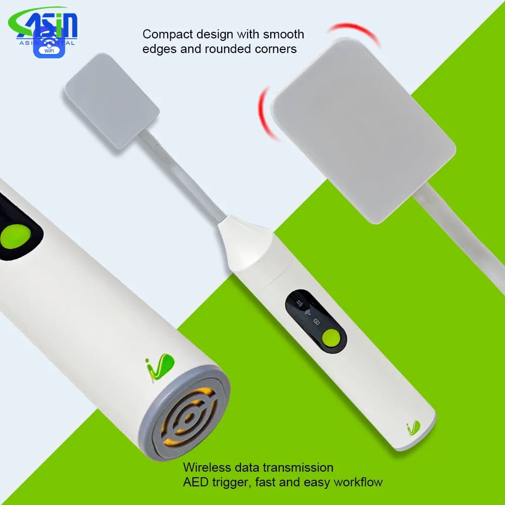 DEASIN Dental iRay Digital Wireless Sensor X-Ray Intraoral Sensor Pluto 0002XW Digital Portable Dental Sensor Equipment