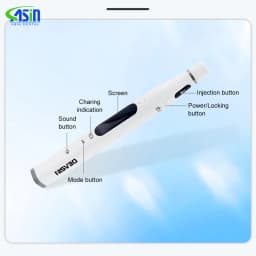 Dental Mini Oral Anesthesia Injector Booster With LCD Display Painless Local Anestheisa Injector No Pain Wireless Oral Injection