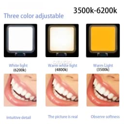 Dental Flash Light Oral Filling Lamp LED Photography Equipment Flashlight for Dentistry