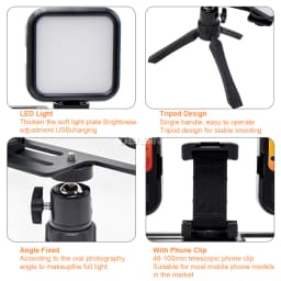 Dental Flash Light Oral Filling Lamp LED Photography Equipment Flashlight for Dentistry