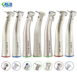Contra Angle 1:1 1:5 20:1 1:4.2 Dental Handpiece Fiber Optic Low Speed High Speed X95L Style Dental Implant Equipment