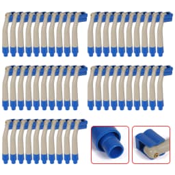 1-50Pcs Dental Disposable High Speed Air Turbine Handpiece Personal Use Blue/Grey 2/4Hole Quick Coupler NSK Style