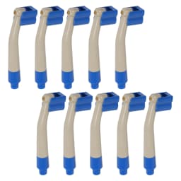 1-50Pcs Dental Disposable High Speed Air Turbine Handpiece Personal Use Blue/Grey 2/4Hole Quick Coupler NSK Style