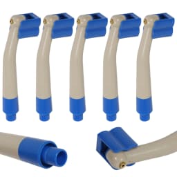 1-50Pcs Dental Disposable High Speed Air Turbine Handpiece Personal Use Blue/Grey 2/4Hole Quick Coupler NSK Style