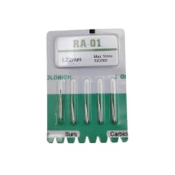 JUMTOP Dental Tungsten RA Carbide Burs for Low Speed Contra Angle Handpiece