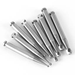 JUMTOP Dental Tungsten RA Carbide Burs for Low Speed Contra Angle Handpiece