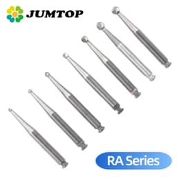 JUMTOP Dental Tungsten RA Carbide Burs for Low Speed Contra Angle Handpiece