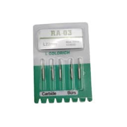 JUMTOP Dental Tungsten RA Carbide Burs for Low Speed Contra Angle Handpiece