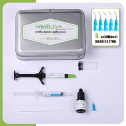 Dental Braces Green Glue Adhesivos Orthodontic Universal Light-Cure For Bracket Tube Crystal DecorationTeeth Glue Braces Kit Wit