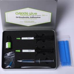 Dental Braces Green Glue Adhesivos Orthodontic Universal Light-Cure For Bracket Tube Crystal DecorationTeeth Glue Braces Kit Wit