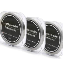 Dentst 1Roll/40g 0.20,0.25,0.30mm Dental Ligature Wires Stainless Steel Orthodontic Line Material Wire