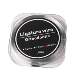 Dentst 1Roll/40g 0.20,0.25,0.30mm Dental Ligature Wires Stainless Steel Orthodontic Line Material Wire
