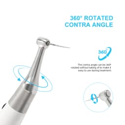 JUMTOP Dental Endo Motor with Apex Locator 16:1 Endomotor Root Canal Treatment Endodontic Instrument