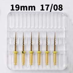 Glin Dental Heat Activated Gold Flexible Endo Files Canal Root Treatment Rotary Golden File Dentist Tools Endodontic Files