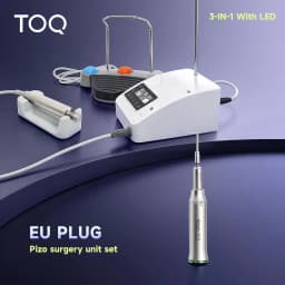 TOQ Dental Brushless Mini LED Portable Professional Implant Motor For Surgical Straight Handpiece Bone Surgery Electric Tool