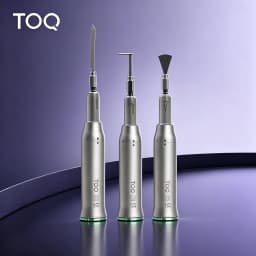 TOQ Dental Brushless Mini LED Portable Professional Implant Motor For Surgical Straight Handpiece Bone Surgery Electric Tool