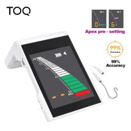 TOQ High Technical Mini Endo Motor with Apex Locator Endodontic Treatment 16:1 Reduction Contra Angle Measurement Portable