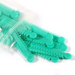 40pcs/bag Dental Orthodontics Elastic Ligature Ties Braces Elastomeric Dental Ligating Modules /ligature ties Dentist Treatment