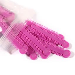 40pcs/bag Dental Orthodontics Elastic Ligature Ties Braces Elastomeric Dental Ligating Modules /ligature ties Dentist Treatment