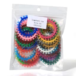 40pcs/bag Dental Orthodontics Elastic Ligature Ties Braces Elastomeric Dental Ligating Modules /ligature ties Dentist Treatment