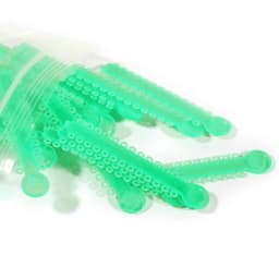 40pcs/bag Dental Orthodontics Elastic Ligature Ties Braces Elastomeric Dental Ligating Modules /ligature ties Dentist Treatment