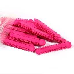 40pcs/bag Dental Orthodontics Elastic Ligature Ties Braces Elastomeric Dental Ligating Modules /ligature ties Dentist Treatment